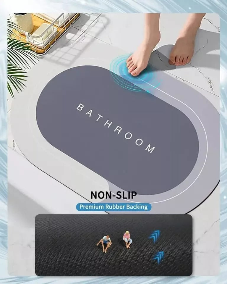 ALFOMBRA DE BAÑO SUPER ABSORBENTE REDOM